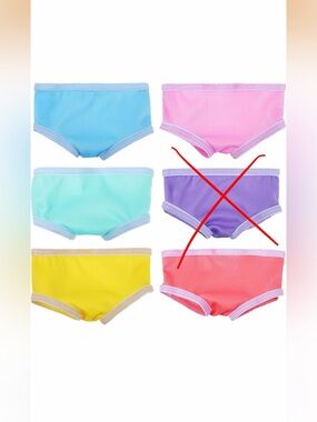 5 Piece American Girl Doll Size Clothes Underwear Set Baby Toy Accessories